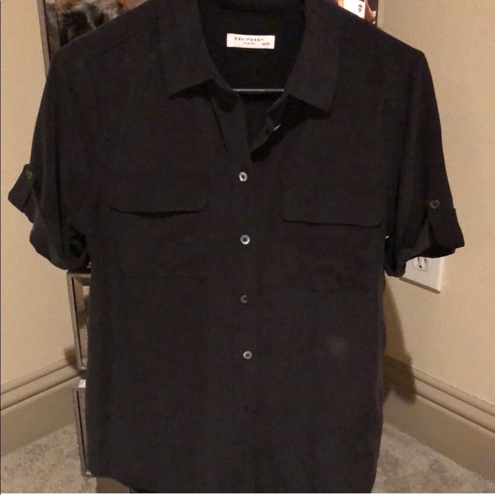 Equipment silk blouse like brand new